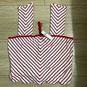 NWT STRIPED Cropped Blouse